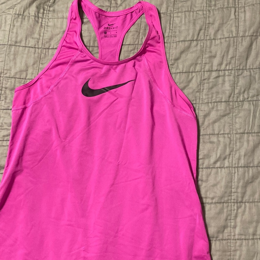 Nike swoosh tank top Purpleish pink size medium